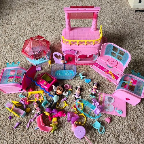 Minnie mouse playset toy doll - mouse,