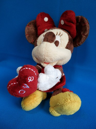 Minnie mouse doll - doll, red